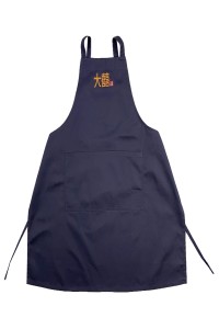 AP157 custom-made aprons full-body clean dining uniforms black Logo pen bag apron stores   cooking lesson session